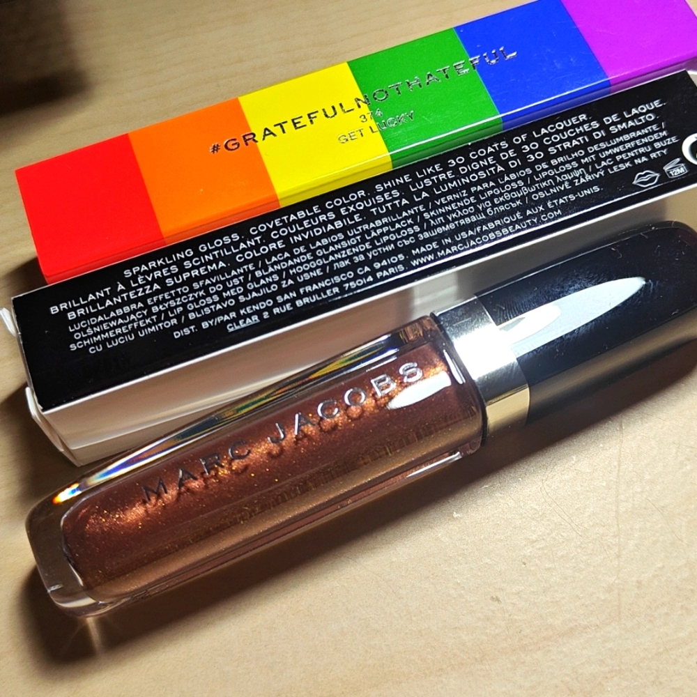 Marc Jacobs limited edition dazzling lip lacquer